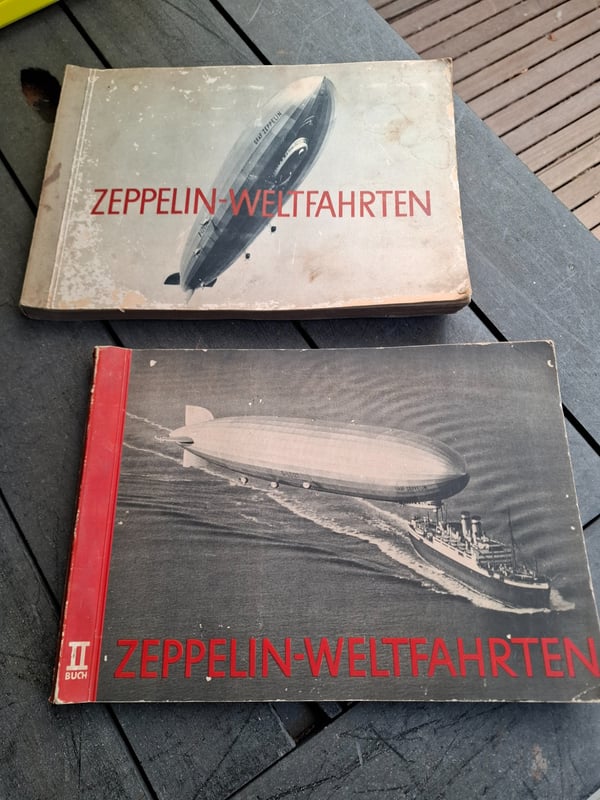 Zeppelin Booklets Wingman Militaria - Zeppelin boeken