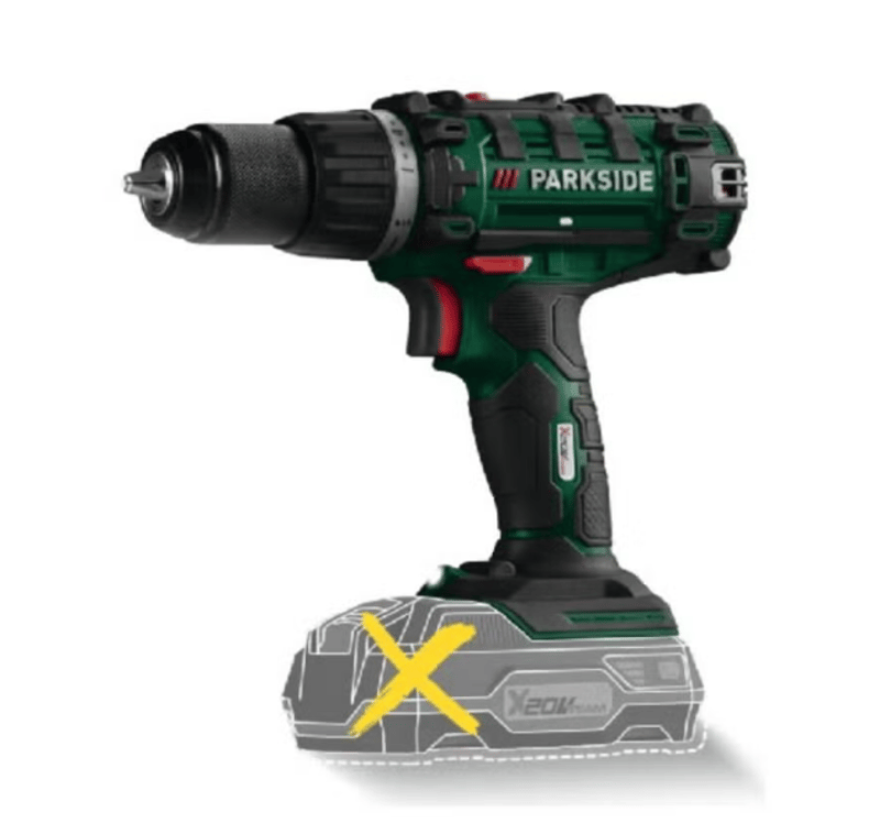 Parkside Pabs 20-li e6 Boormachine Excl. Accu en Lader