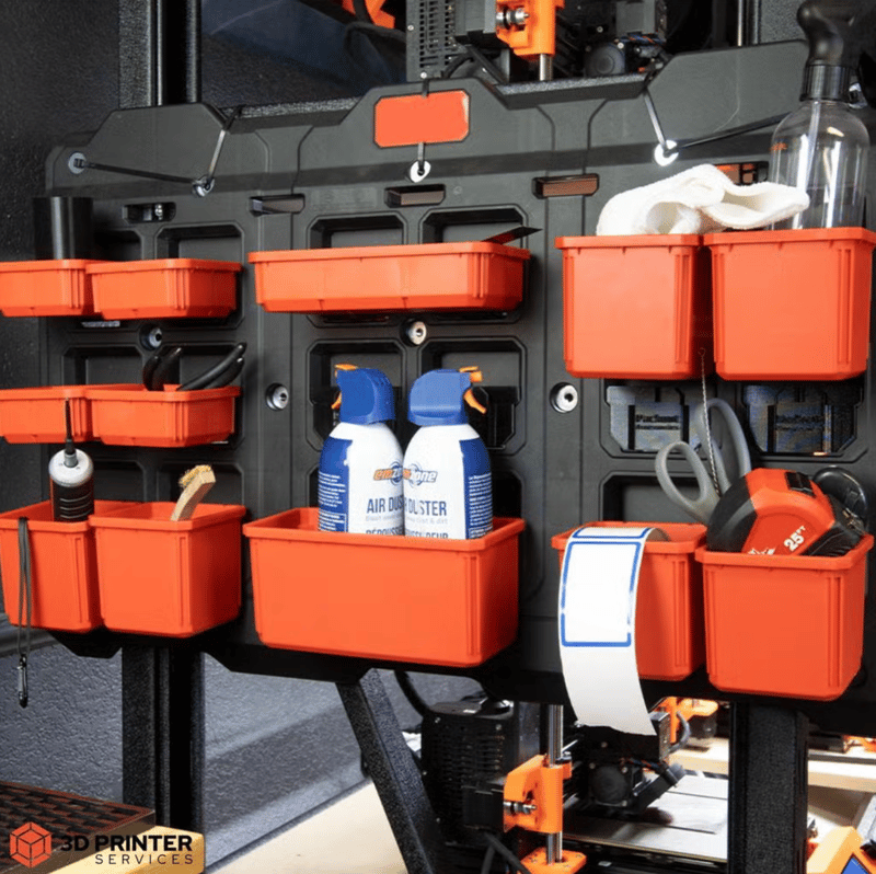 Milwaukee Packout wandmontage voor opbergbakken – set van 6