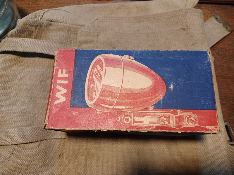 German headlight in box